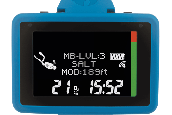 Computador de mergulho de pulso Luna 2.0 Air Integrated (AI) (1)